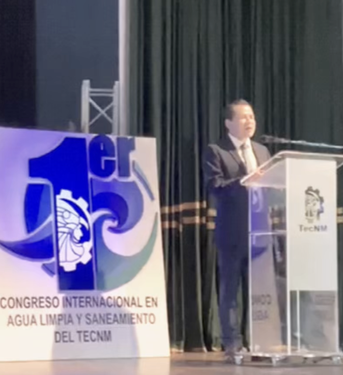 2025, Mensaje de bienvenida al 1er. Congreso Internacional de Agua Limpia y Saneamiento del TecNM