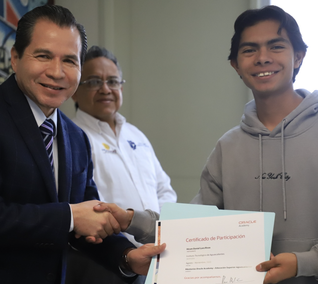 2025, Reconocimientos Oracle Academy a estudiantes de Ing. en Ciberseguridad