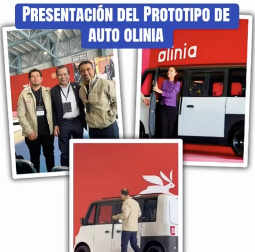 2026, Presentación del primer auto eléctrico del Gobierno de México TecNM-Polítécnico